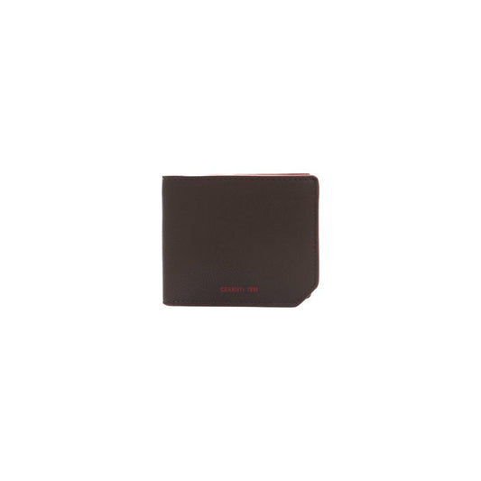 Cerruti 1881 | Brown CALF Leather Wallet| McRichard Designer Brands   