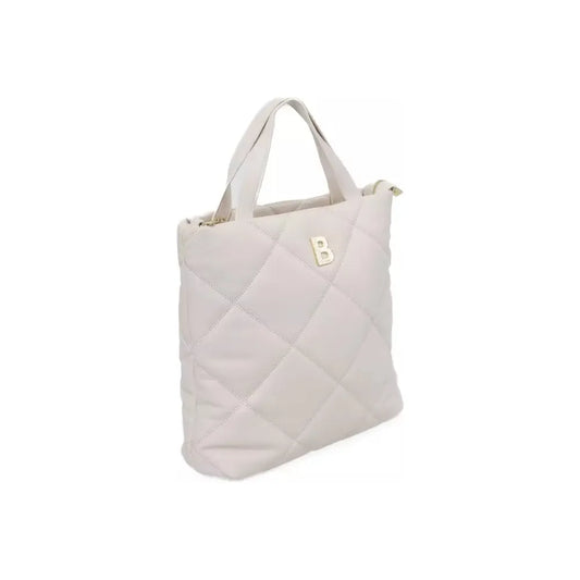 Baldinini Trend | Beige Polyethylene Shoulder Bag | McRichard Designer Brands