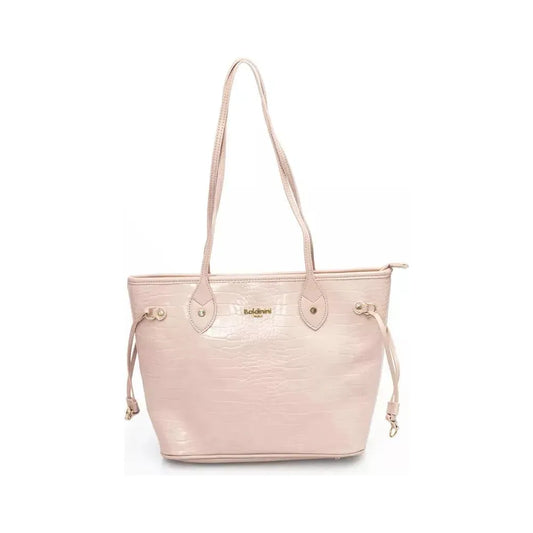 Baldinini Trend | Pink Polyethylene Shoulder Bag | McRichard Designer Brands