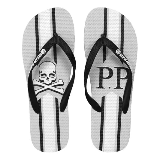 Philipp Plein | Gray Polyethylene Sandal - McRichard Designer Brands