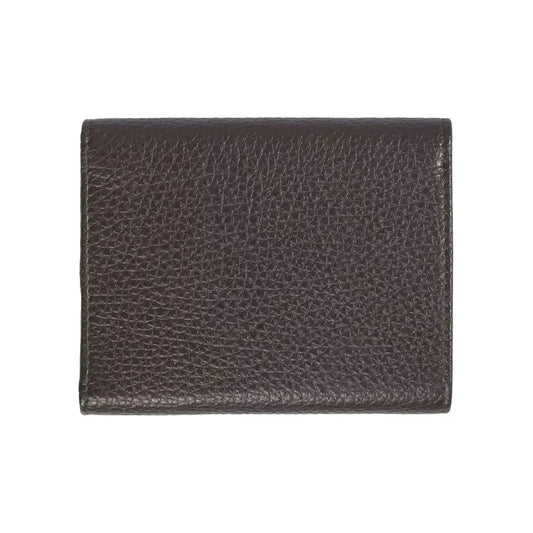 Trussardi | Brown Leather Wallet - McRichard Designer Brands